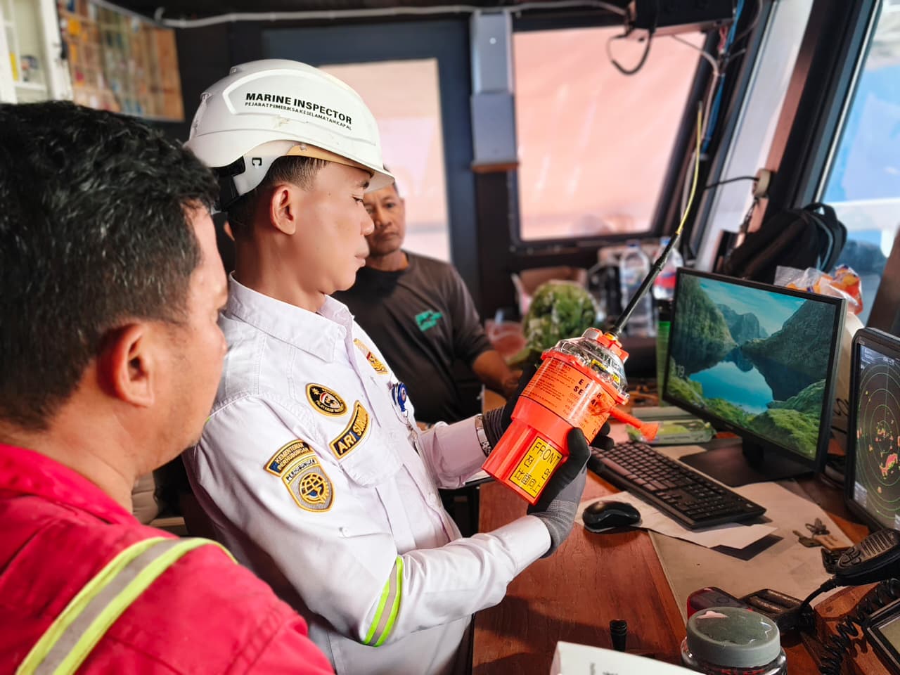 Keselamatan Pelayaran Jadi Prioritas, KUPP Telaga Biru Periksa Kesiapan KLM ZEN